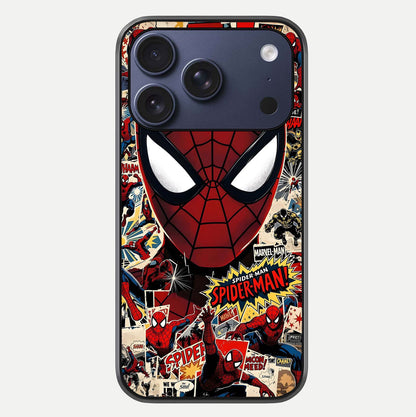 Aesthetic Wonder Spider Glass Case For iPhone 16 Pro by Custom World