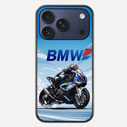 BMW Power Drift Glass Case For iPhone 17 Pro by Custom World