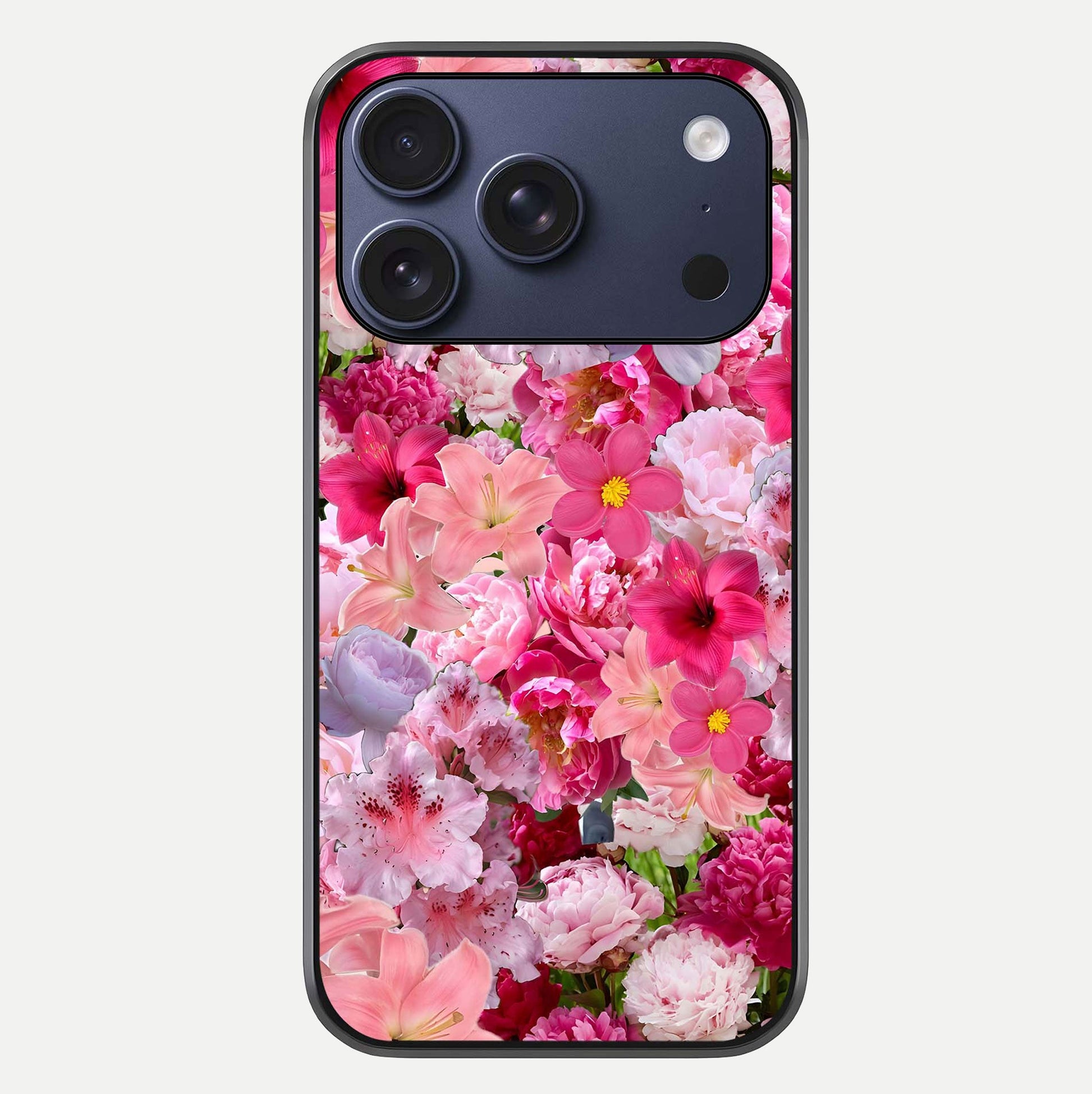 Bloom Crush Fantasy Glass Case For iPhone 17 Pro by Custom World