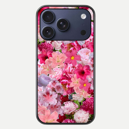 Bloom Crush Fantasy Glass Case For iPhone 17 Pro by Custom World