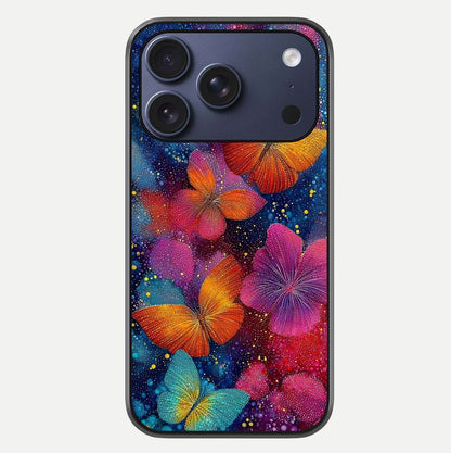 Butterfly Dream Mist Glass Case For iPhone 17 Pro by Custom World