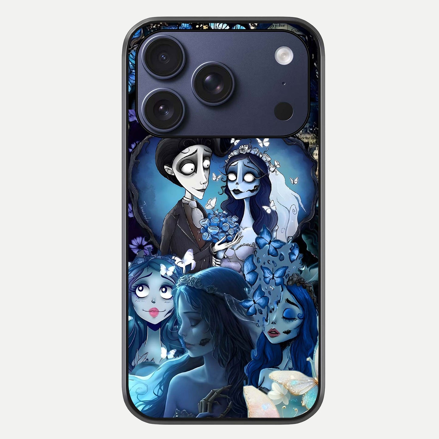 Butterfly Ghost Soul Glass Case For iPhone 17 Pro by Custom World