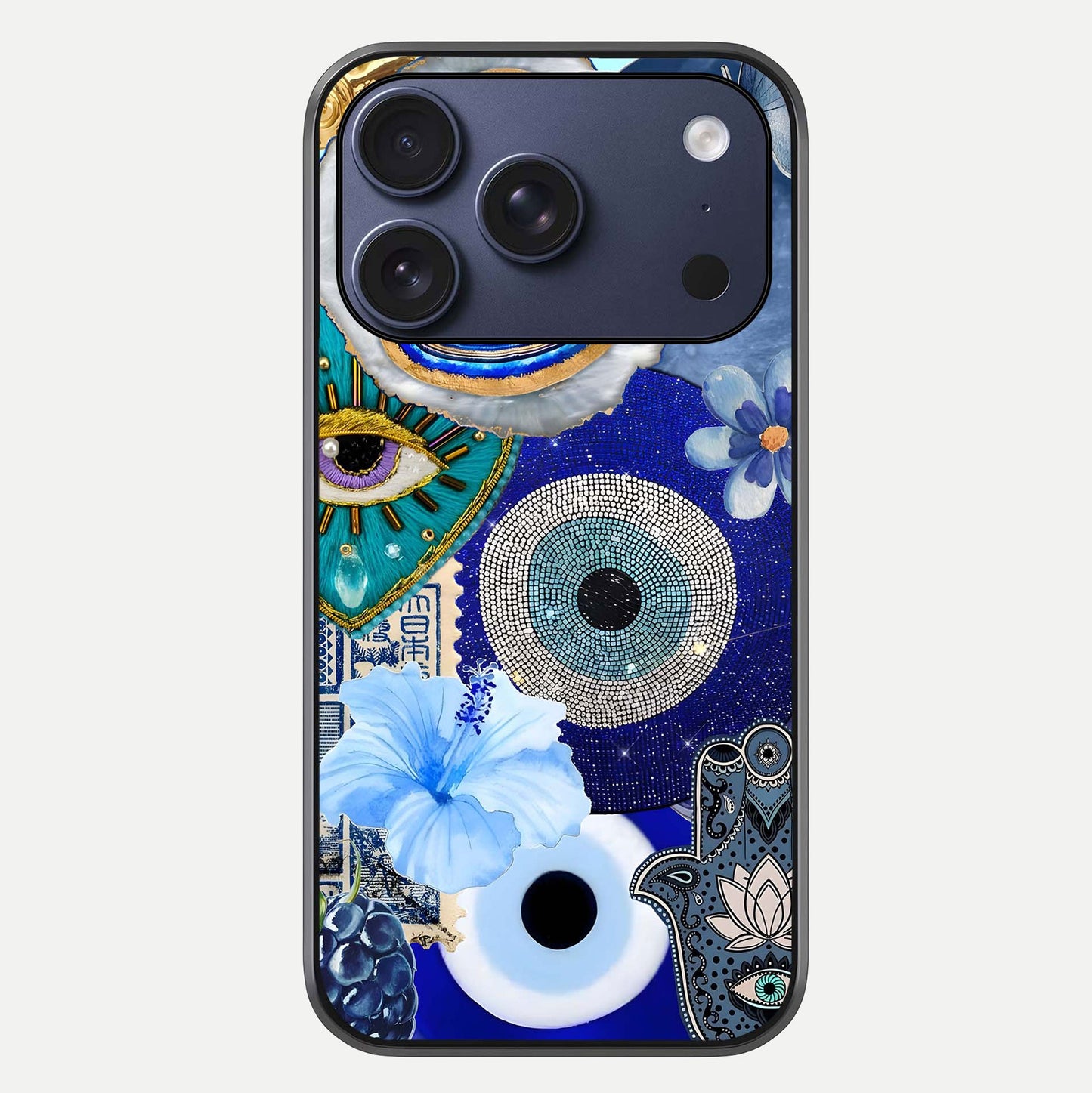Celestial Celestial Blue Vision Glass Case For iPhone 17 Pro by Custom World