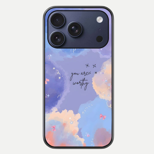 Celestial Cloud Magic Glass Case For iPhone 17 Pro by Custom World