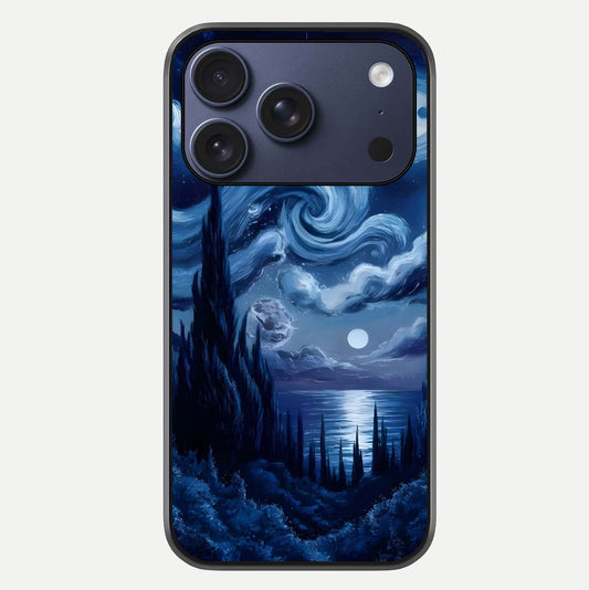 Celestial Dream Van Gogh Glass Case For iPhone 17 Pro by Custom World