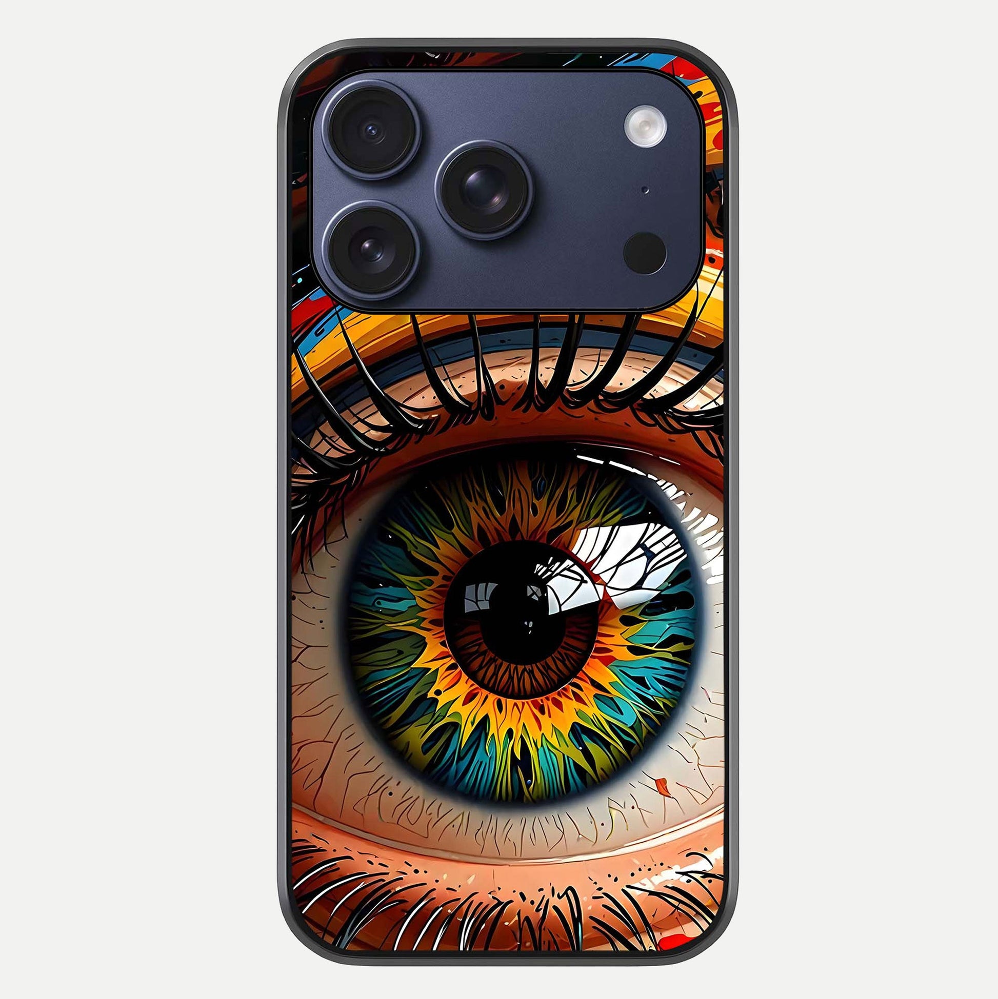 Colorful Eye Glass Case For iPhone 17 Pro by Custom World
