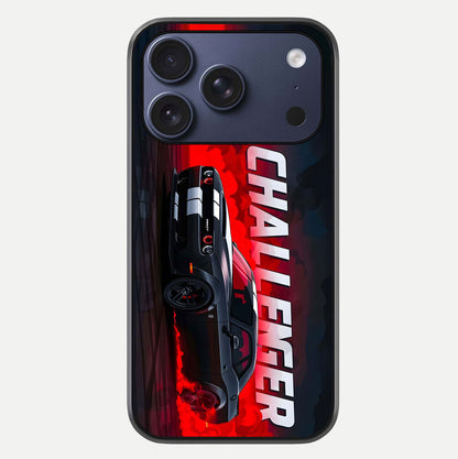 Crimson Challenger Fury Glass Case For iPhone 17 Pro by Custom World
