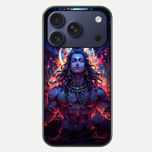Divine Fire Shiv Glass Case For iPhone 17 Pro by Custom World