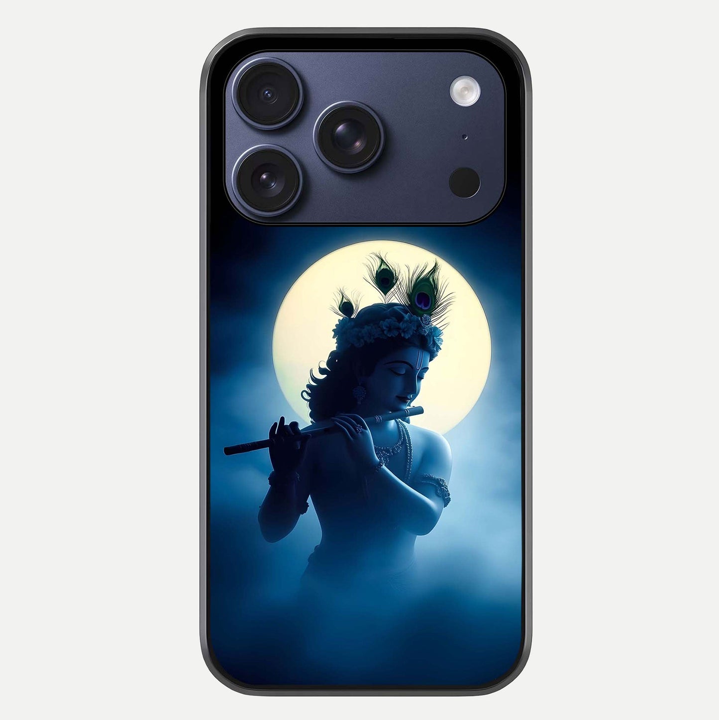 Divine Moon Flute Glass Case For iPhone 17 Pro by Custom World