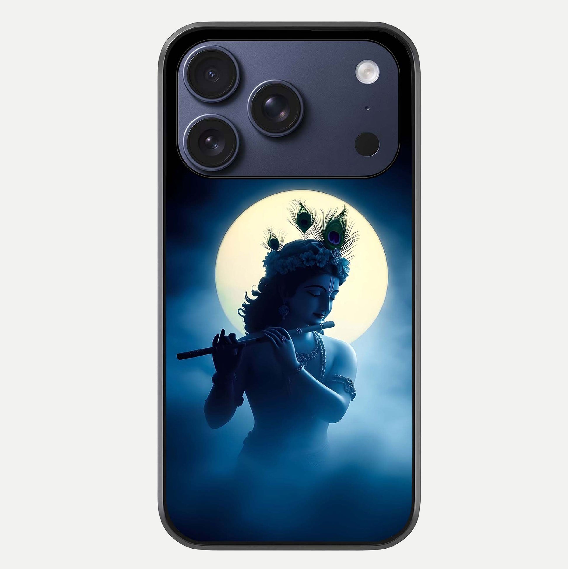 Divine Moon Flute Glass Case For iPhone 17 Pro by Custom World
