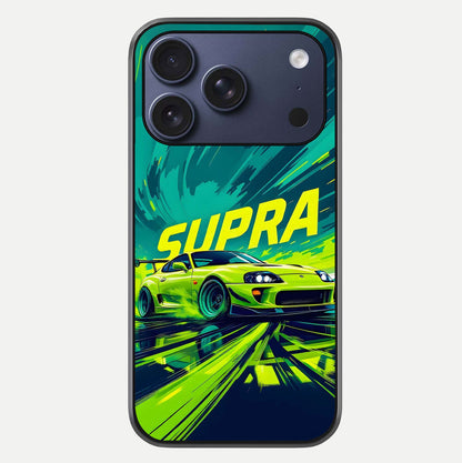 Electric Supra Thunder Glass Case For iPhone 17 Pro by Custom World