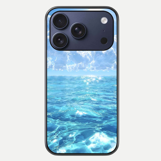 Endless Ocean Horizon Glass Case For iPhone 17 Pro by Custom World