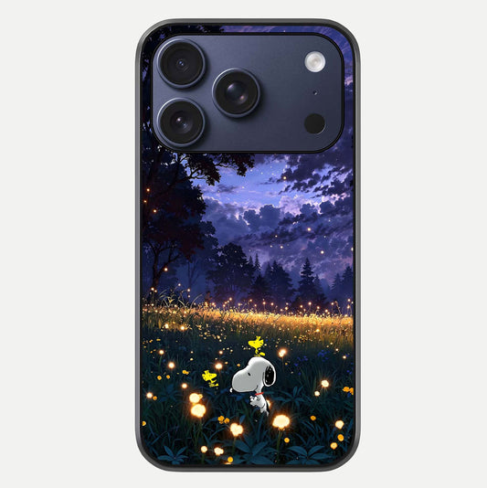 Firefly Meadow Magic Glass Case For iPhone 17 Pro by Custom World