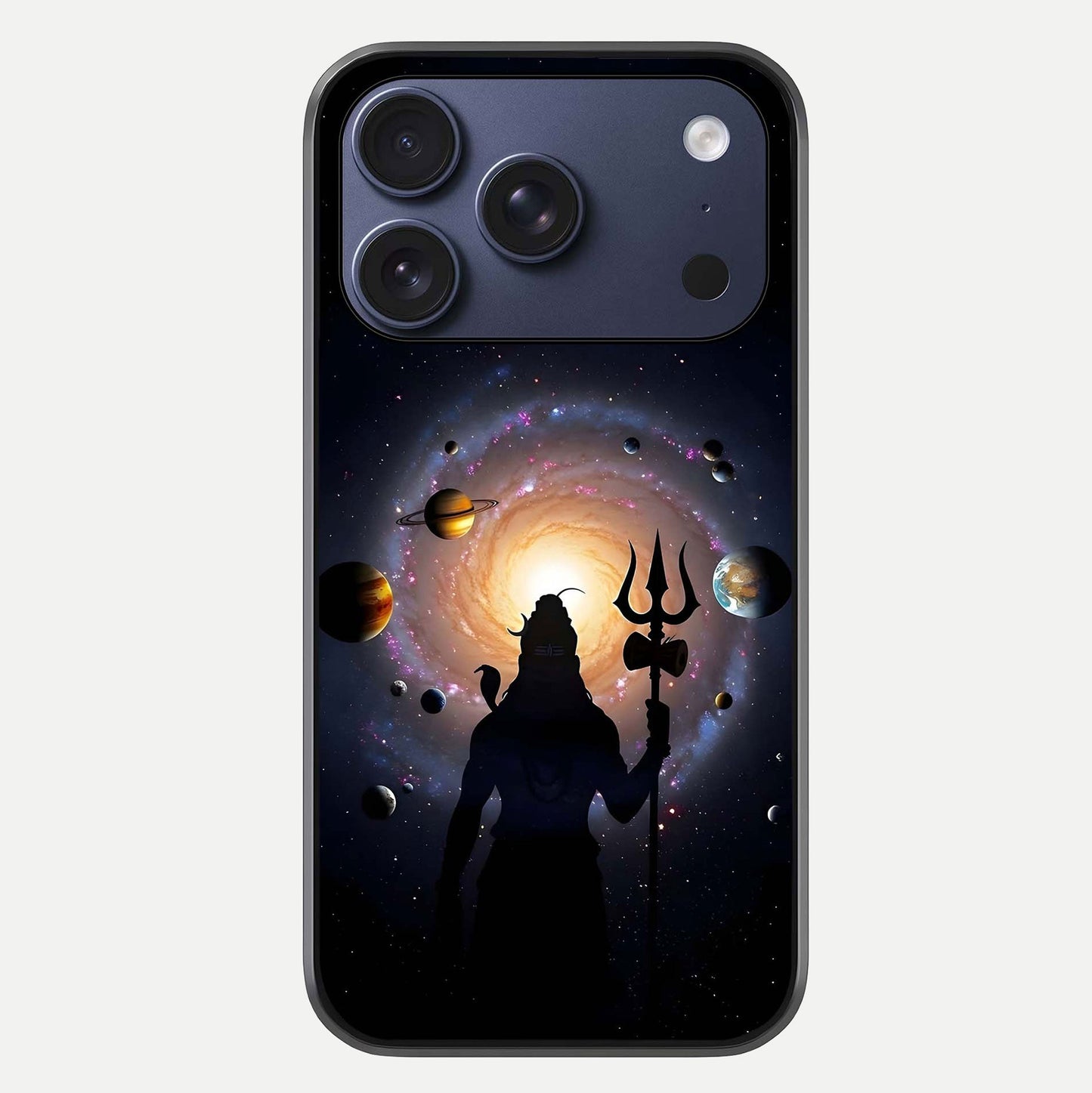 Galactic Shiva Vision Glass Case For iPhone 17 Pro by Custom World