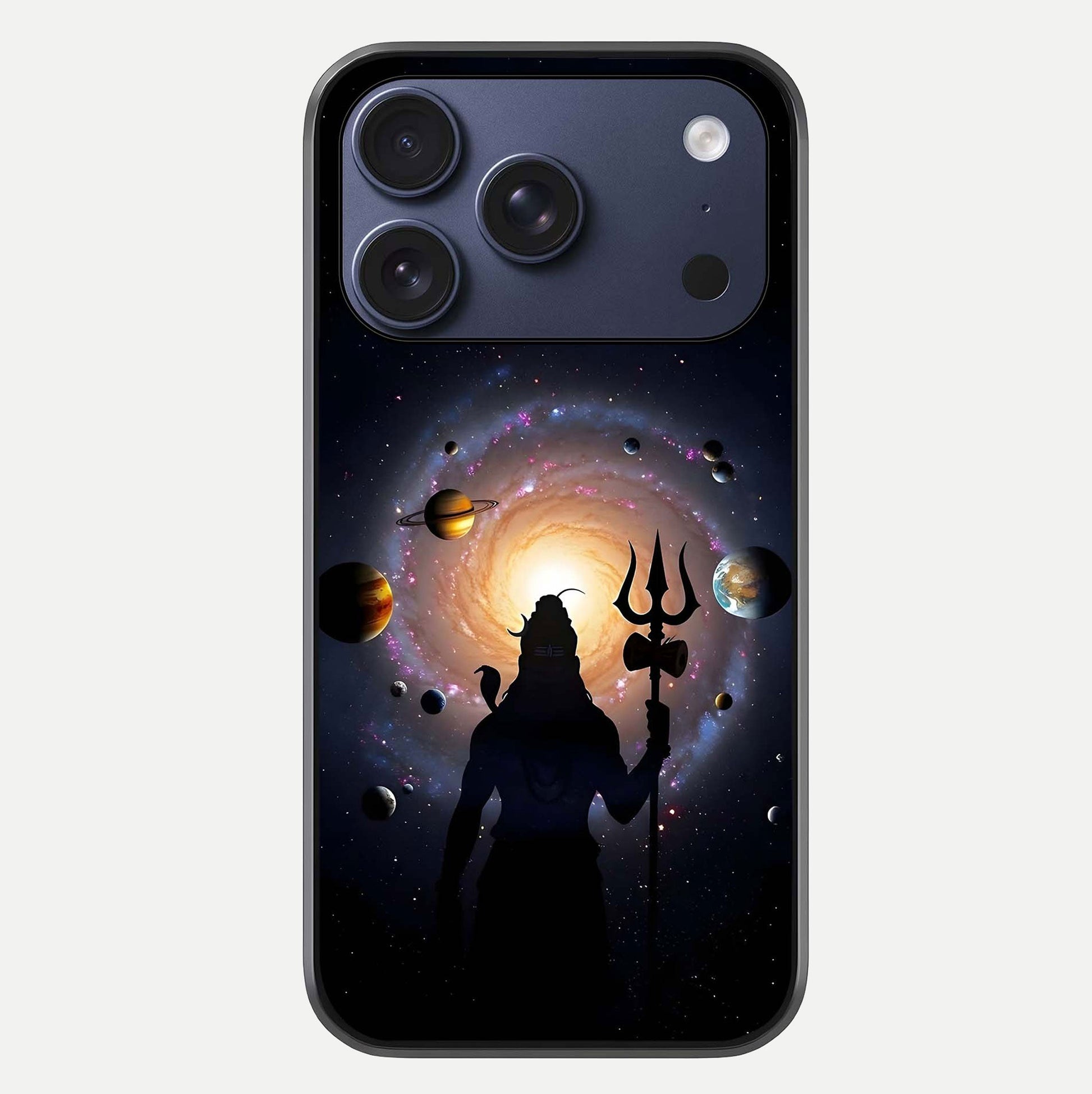 Galactic Shiva Vision Glass Case For iPhone 17 Pro by Custom World