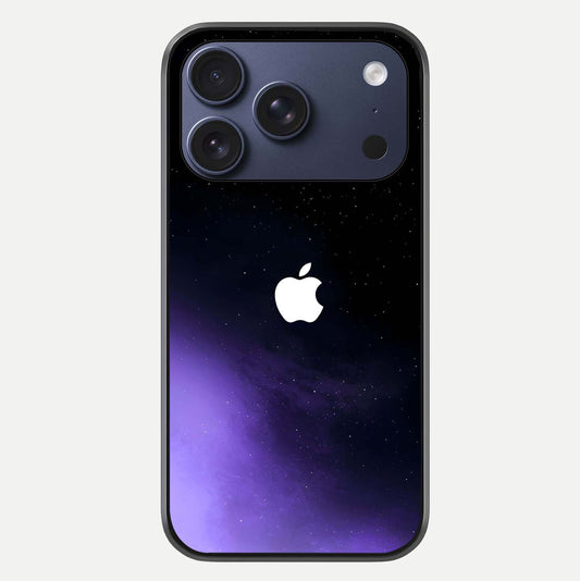 Galaxy Apple Aura Glass Case For iPhone 17 Pro by Custom World