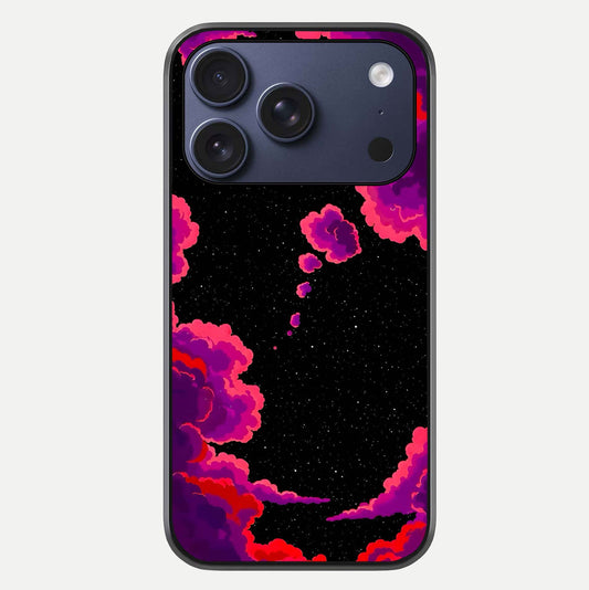 Galaxy Dream Frame Glass Case For iPhone 17 Pro by Custom World