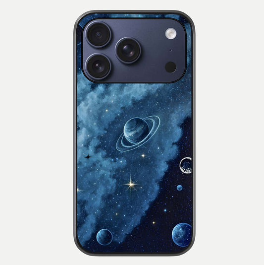 Galaxy Dream Space Glass Case For iPhone 17 Pro by Custom World
