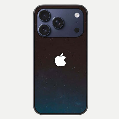 Green Emerald Apple Logo Glass Case For iPhone 17 Pro by Custom World