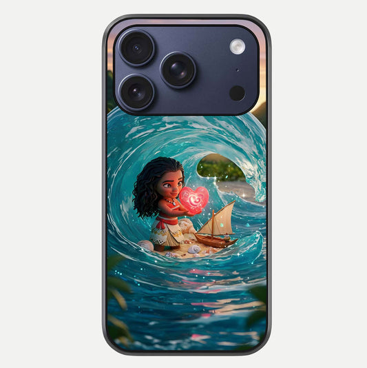 Heart of Ocean Glass Case For iPhone 17 Pro by Custom World