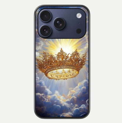 Heavenly Crown Light Glass Case For iPhone 17 Pro by Custom World
