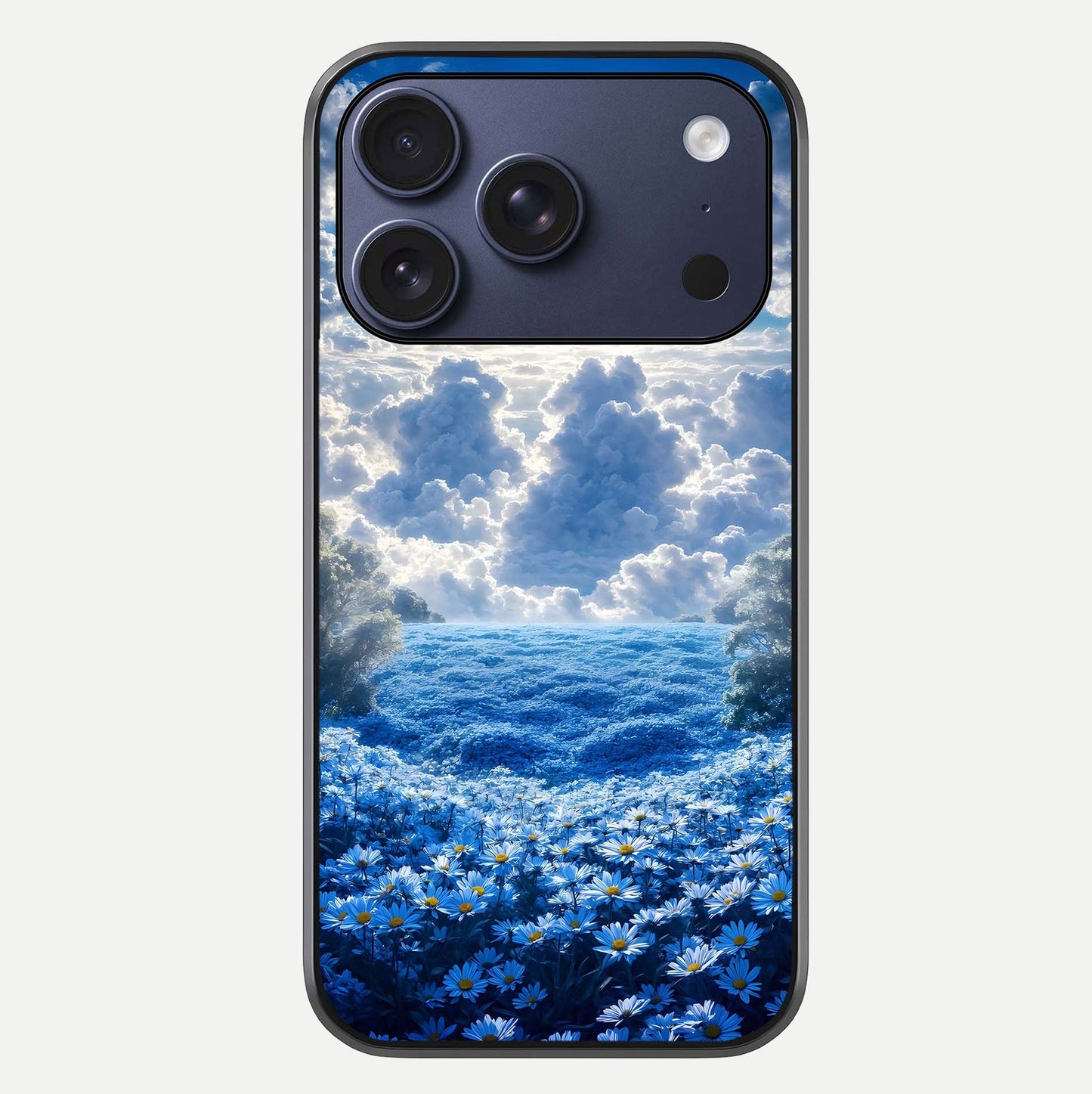 Heavenly Daisy Horizon Glass Case For iPhone 17 Pro by Custom World