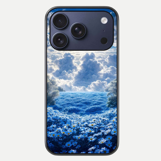 Heavenly Daisy Horizon Glass Case For iPhone 17 Pro by Custom World