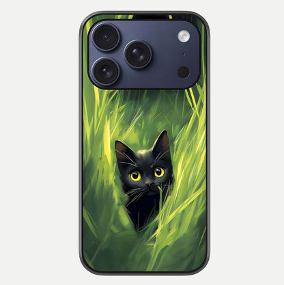 Hidden Cat Whisper Glass Case For iPhone 17 Pro by Custom World