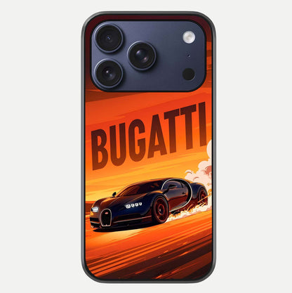 Inferno Bugatti Storm Glass Case For iPhone 17 Pro by Custom World