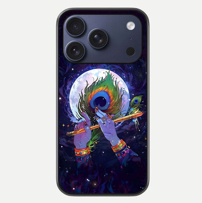Krishna Hands Art Glass Case For iPhone 17 Pro by Custom World