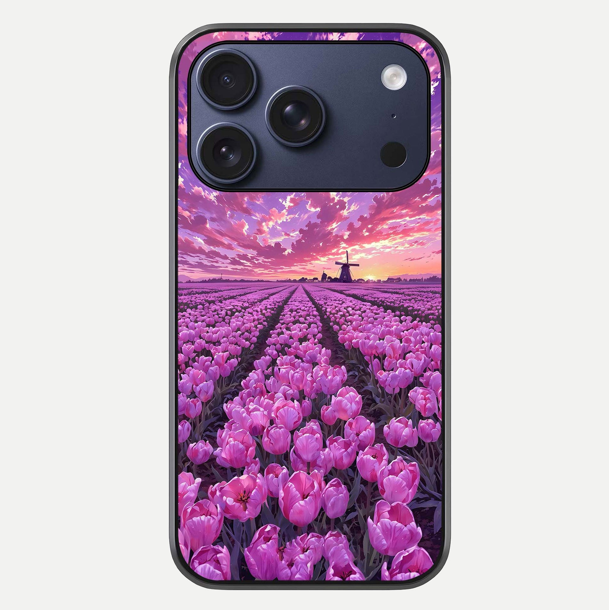 Lavender Dream Skies Glass Case For iPhone 17 Pro by Custom World