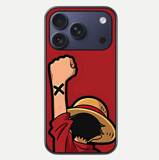Luffy X Spirit Glass Case For iPhone 17 Pro by Custom World