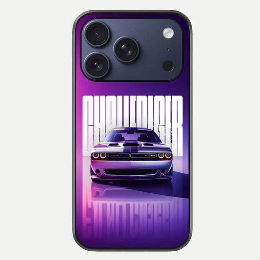 Midnight Muscle Ride Glass Case For iPhone 17 Pro by Custom World