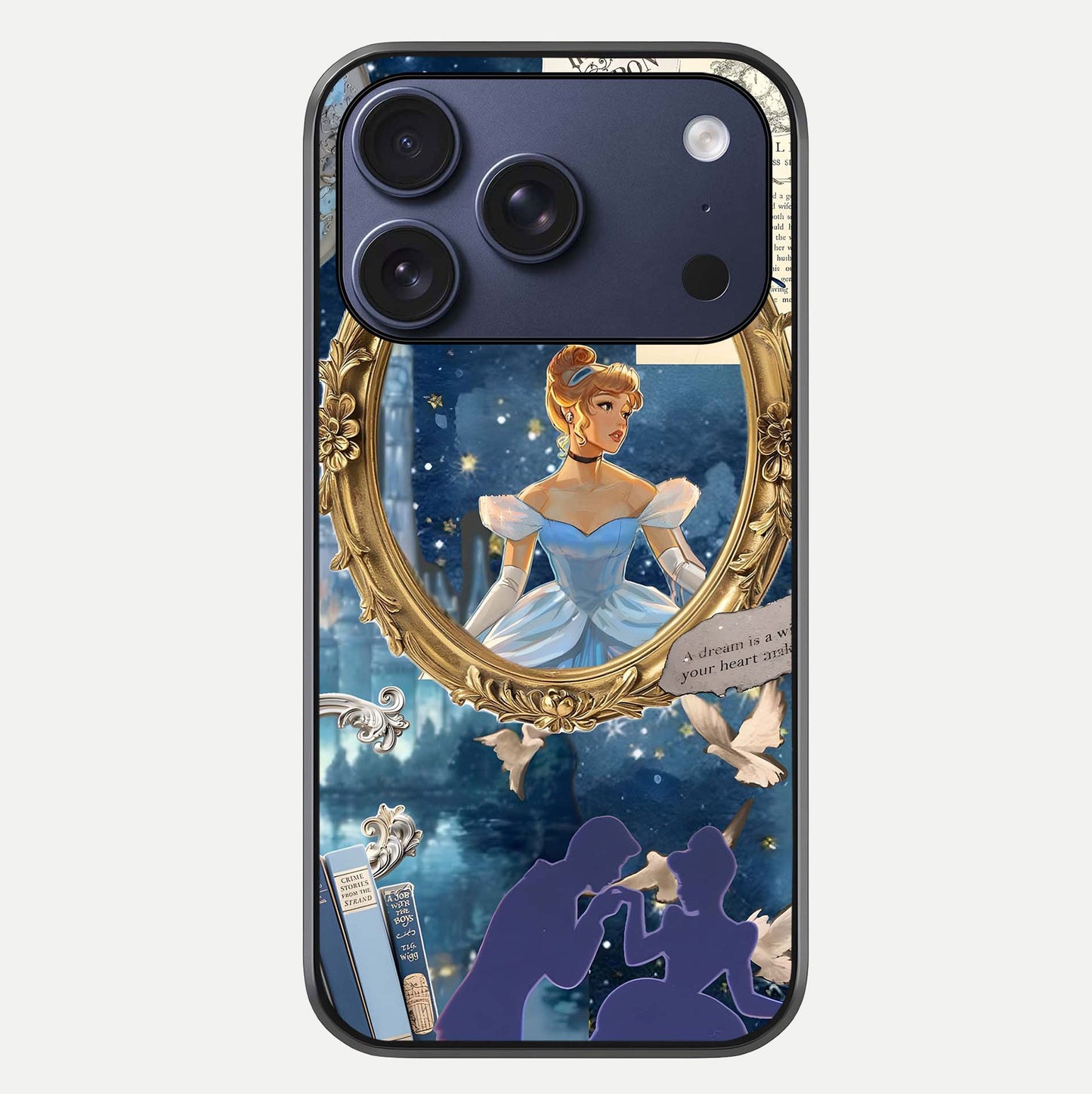 Midnight Queen Glass Case For iPhone 17 Pro by Custom World