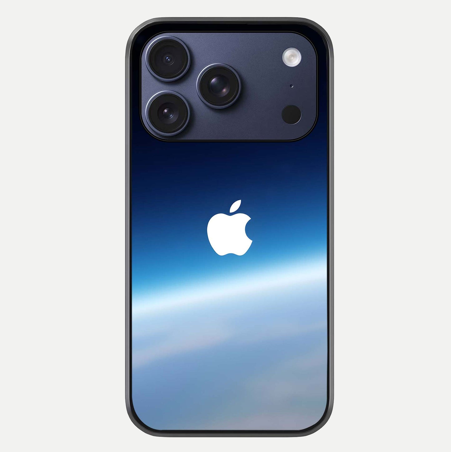 Minimal Apple Sky Glass Case For iPhone 17 Pro by Custom World