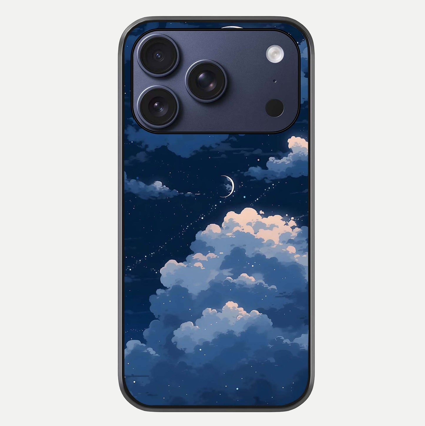 Moon Dream Haze Glass Case For iPhone 17 Pro by Custom World
