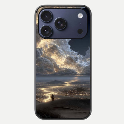 Moonlight Spark Path Glass Case For iPhone 17 Pro by Custom World