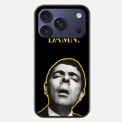 Mr Bean Damn Glass Case For iPhone 17 Pro by Custom World