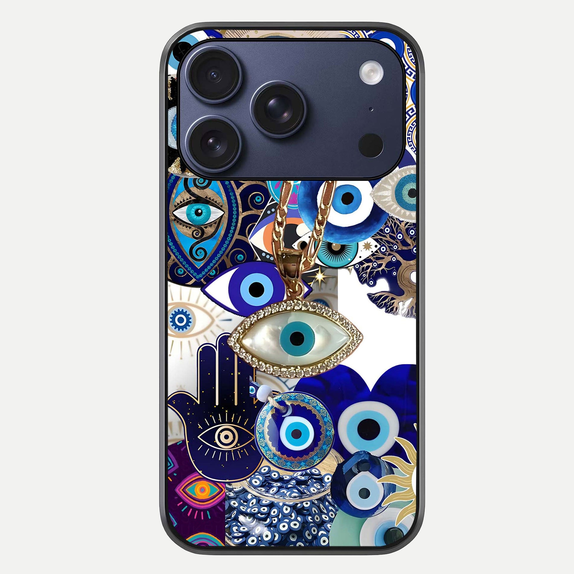 Mystic Charm Eye Glass Case For iPhone 17 Pro by Custom World
