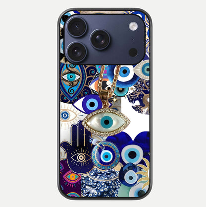 Mystic Charm Eye Glass Case For iPhone 17 Pro by Custom World
