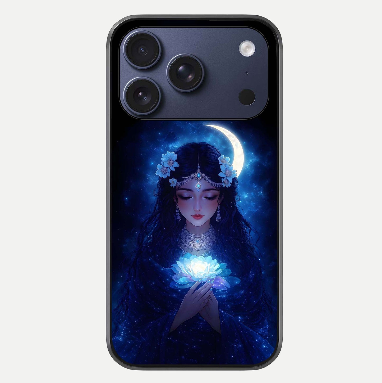 Mystic Moon Queen Glass Case For iPhone 17 Pro by Custom World