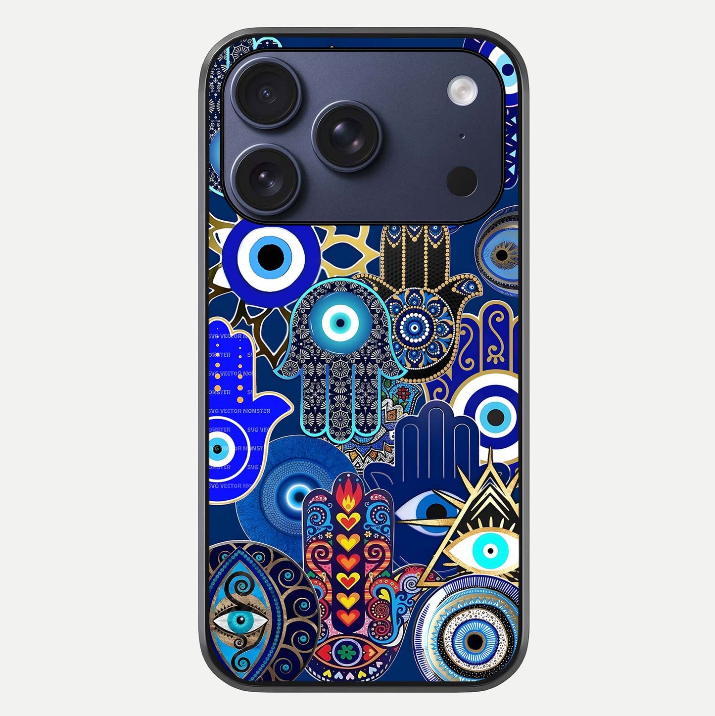 Mystic Palm Guard Glass Case For iPhone 17 Pro by Custom World