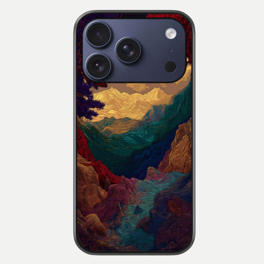 Mystic Valley Light Glass Case For iPhone 17 Pro by Custom World