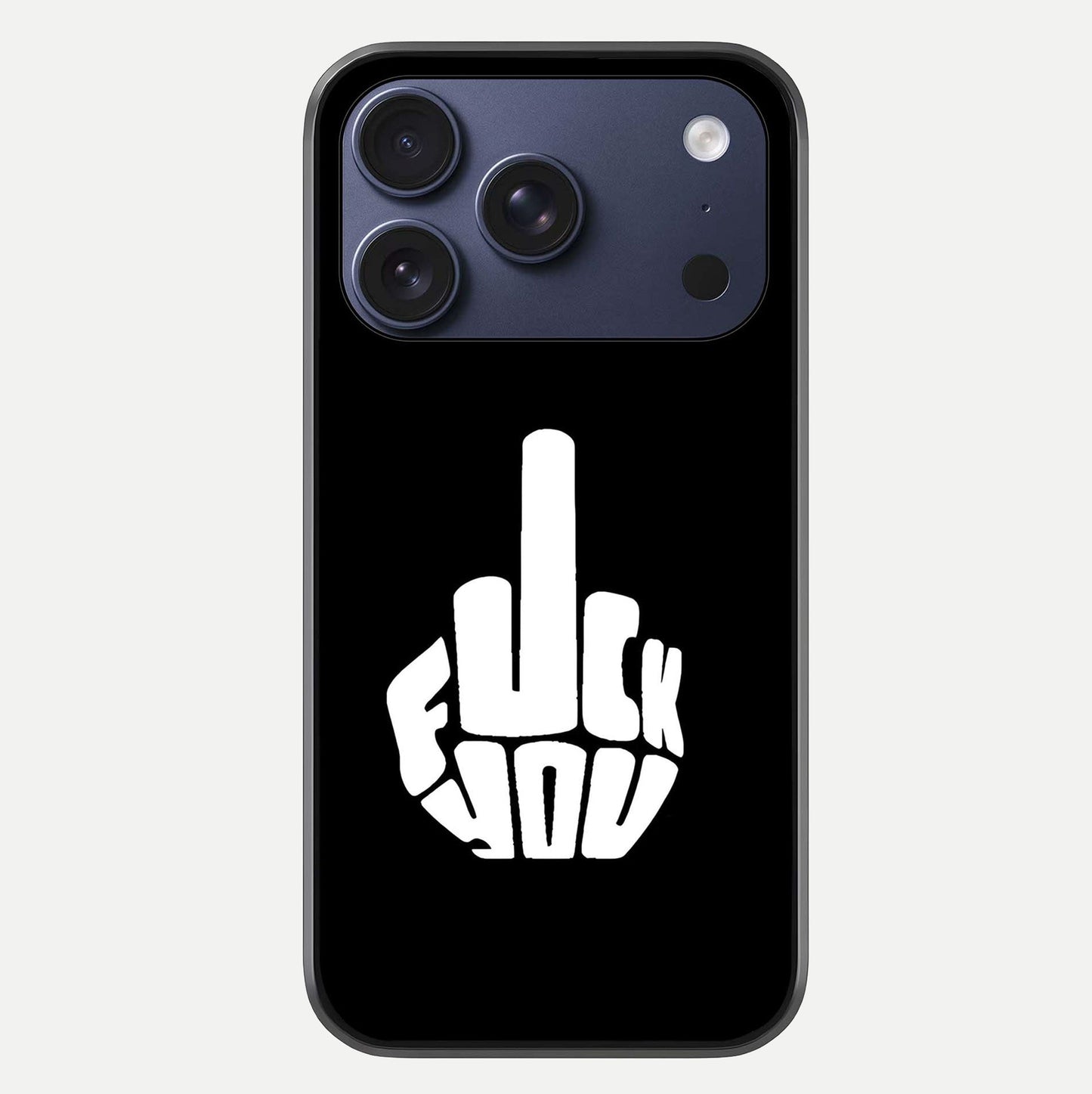 Rebel Mode On Glass Case For iPhone 16 Pro by Custom World