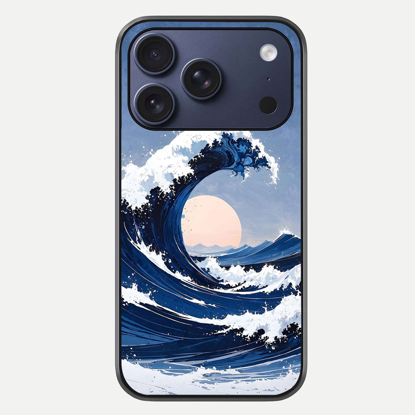 Rising Tide Power Glass Case For iPhone 16 Pro by Custom World