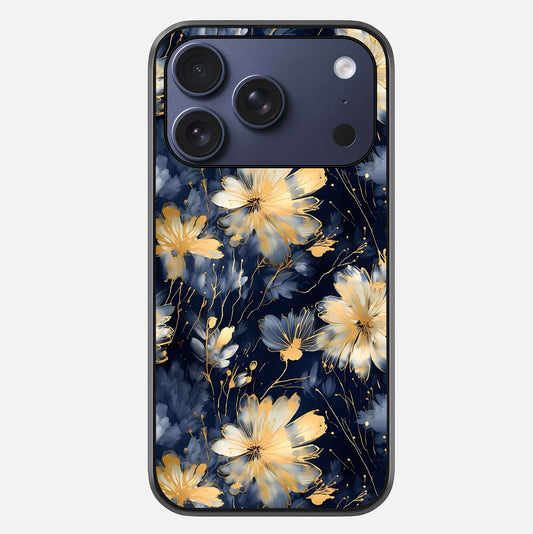 Royal Petal Dream Glass Case For iPhone 16 Pro by Custom World