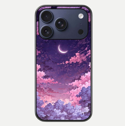 Sky Drift Clouds Glass Case For iPhone 16 Pro by Custom World