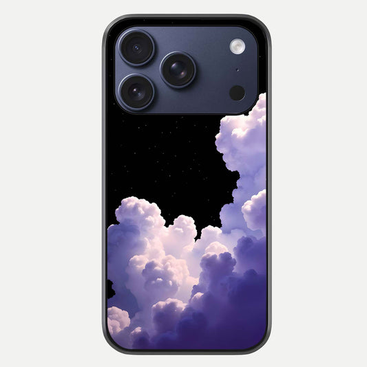Starlit Night Whispers Glass Case For iPhone 16 Pro by Custom World