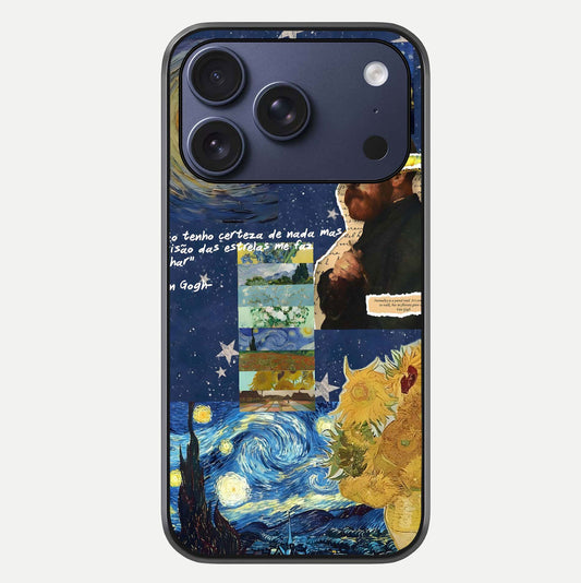 Starry Dream Vision Glass Case For iPhone 16 Pro by Custom World