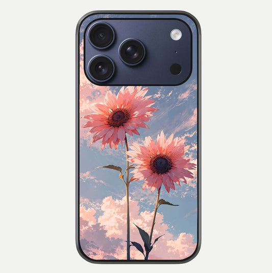 Sunlit Daisy Glow Glass Case For iPhone 17 Pro by Custom World